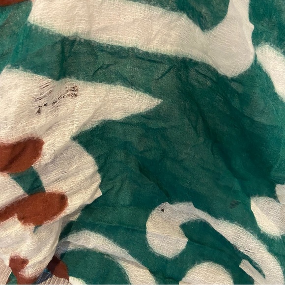 HANG N HOLD Infinity Scarf Wool Blend Mixed Media Boho - Picture 5 of 6